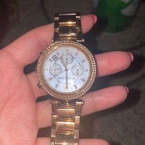 Mk gold watch